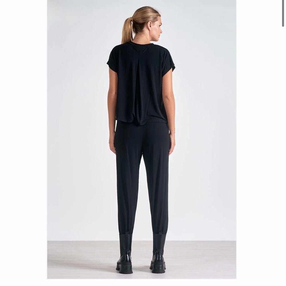 ELAN INTERNATIONAL MISA JUMPSUIT Color Black Sizes S & M - Picture 5 of 8